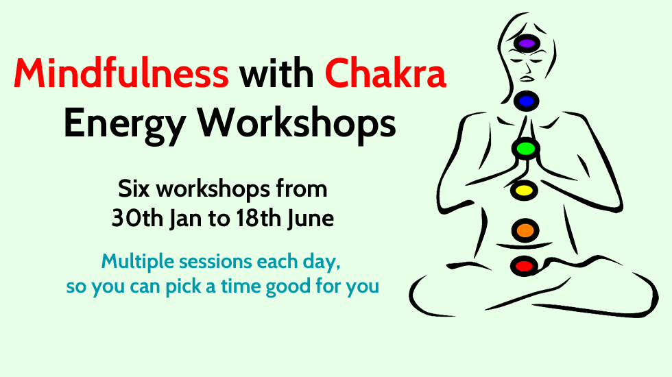 Mindfulness with Chakra energy workshops