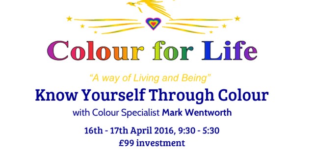Know yourself through colour April 2016