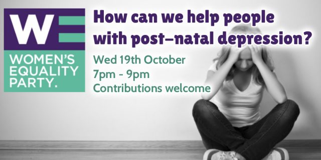 How to help perople with post-natal depression