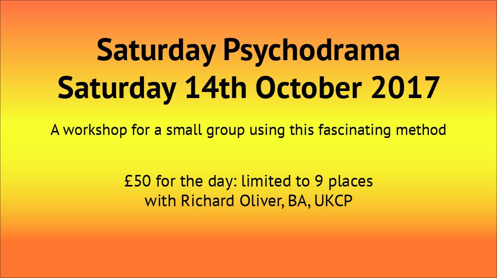 Saturday Psychodrama 2017 October