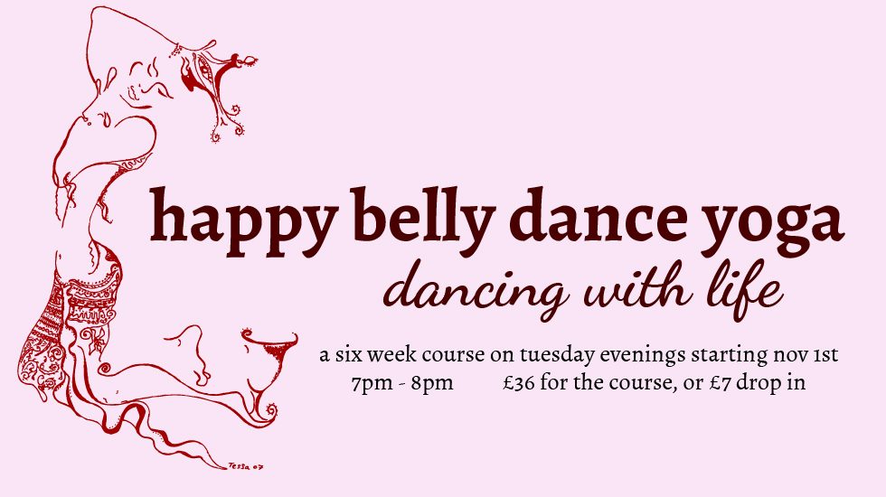 happy belly dance yoga